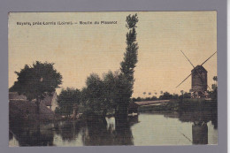 CPA H Moulin à Vent Noyers Près Lorris Loiret 45 Circulée - Windmills