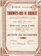 TRAMWAYS - UNIS De BUCAREST - Spoorwegen En Trams