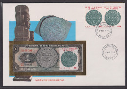 Geldschein Banknote Banknotenbrief Mexiko Südamerika Exotisches Motiv - Other & Unclassified