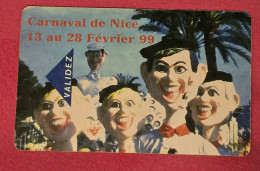 BIGLIETTO SUN PASS  CARNEVAL DE NICE 13 AU 28FEVRIER 99 - Europa