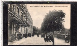 FLERS (61) Institution Notre-Dame - Première Cour Du Pensionnat - Flers