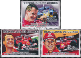 Guinea 4269-4271 (kompl. Ausgabe) Postfrisch 2006 Michael Schumacher - Formel 1 - Guinée (1958-...)