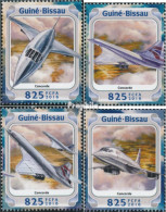 Guinea-Bissau 8494-8497 (kompl.Ausg.) Postfrisch 2016 Concorde - Guinée-Bissau