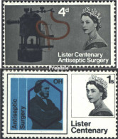 Großbritannien 390x-391x (kompl.Ausg.) Postfrisch 1965 Wundbehandlung - Unused Stamps