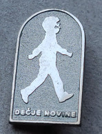 Badge Z-99-35 - Decje Novine, Gornji Milanovac, Serbia, Newspaper, Zeitung, Giornale, Journal, Magazine, - Media