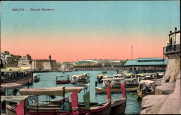 CPA Malta, Grand Harbour, Hafenpartie - Malta