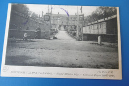 HOPITAL MILITAIRE BELGE Chateau De Recques Montreuil-sur-Mer. Cachet Correspondance Privé 27-12-1916 - Armée Belge