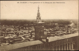 CPA Damas Damaskus Syrien, Vue Generale Et La Mosquee Des Omnelades - Syria