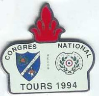 @@ Militaire Congrés National De TOURS 1994 AEVOG- UNC UNCAFN- Soldats De France @@gen78 - Army