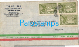 244264 MEXICO D.F COVER CANCEL CIRCULATED TO FRANCE NO POSTAL POSTCARD - Mexique