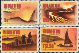Tonga - Niuafo'ou 23-26 (kompl.Ausg.) Postfrisch 1983 Vulkanausbruch - Tonga (1970-...)