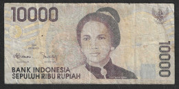 Indonesia - Banconota Circolata Da 10.000 Rupie P-137c - 2000 #19 - Indonesia