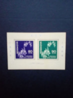 ECUADOR BLOCK 8 (POSTFRISCH(MINT) 25 JAHRE BRIEFMARKENVEREIN IN ECUADOR 1960 ORCHIDEEN - Orchids