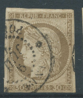 Lot N°87898 Colonie N°20, Oblitéré Cachet à Date De Pondichérie (INDE). - Cérès
