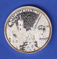 Silbermedaille Weihnachten 1983   15g/Ag1000 PP - Non Classés