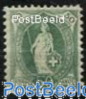Switzerland 1899 50c Darkgreen, Perf. 11.75:11.25, Unused (hinged) - Ungebraucht