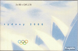 Schweiz MH119 (kompl.Ausg.) Postfrisch 2000 Olympische Sommerspiele - Unused Stamps