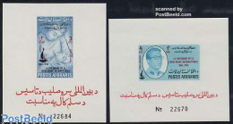 Afghanistan 1963 Red Cross Centenary 2 S/s Imperforated, Mint NH, Health - Afghanistan