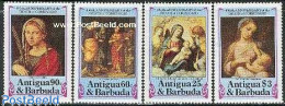 Antigua & Barbuda 1984 Corregio 4v, Mint NH, Art - Paintings - Antigua Et Barbuda (1981-...)