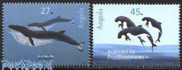 Angola 2003 Sea Mammals 2v, Mint NH, Nature - Animals (others & Mixed) - Sea Mammals - Angola
