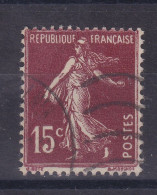 France Année 1924-26 Type Semeuse Fond Plein N° 189 Obl Réf 8886 - 1906-38 Säerin, Untergrund Glatt