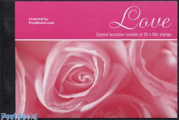 Australia 2004 Love Prestige Booklet, Mint NH, Nature - Flowers & Plants - Stamp Booklets - Neufs
