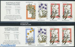 Australia 1987 Flowers 2 Booklets, Mint NH, Nature - Flowers & Plants - Stamp Booklets - Neufs