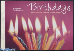 Australia 2004 Birthdays Prestige Booklet, Mint NH, Various - Stamp Booklets - Greetings & Wishing Stamps - Neufs