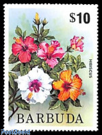 Barbuda 1975 Definitive $10 1v, Mint NH, Nature - Flowers & Plants - Barbuda (...-1981)