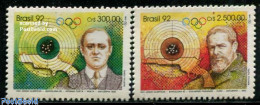 Brazil 1992 Olympic Games 2v, Mint NH, Sport - Olympic Games - Shooting Sports - Neufs