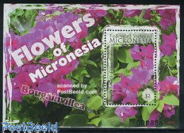Micronesia 2007 Flowers S/s, Mint NH, Nature - Flowers & Plants - Micronésie