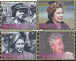 Nauru 509-512 (kompl.Ausg.) Postfrisch 2002 Königin Elisabeth II. - Nauru
