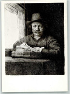 38101794 - Rembrandt Selbstbildnis Radierung - Sonstige & Ohne Zuordnung