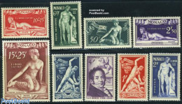 Monaco 1948 J.F. Bosio 9v, Mint NH, Nature - Horses - Art - Sculpture - Neufs