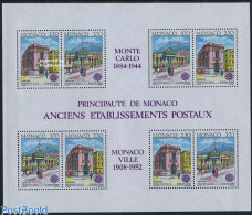 Monaco 1990 Europa, Post Offices S/s, Mint NH, History - Europa (cept) - Post - Unused Stamps