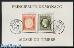 Monaco 1992 Stamp Museum S/s, Mint NH, Stamps On Stamps - Art - Museums - Unused Stamps