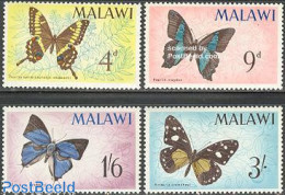 Malawi 1966 Butterflies 4v, Mint NH, Nature - Butterflies - Malawi (1964-...)