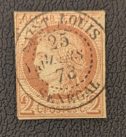 Timbre Colonies Générales N°15 – 2c Rouge-brun – Oblitéré Sans Gomme – Type Cérès - Cérès