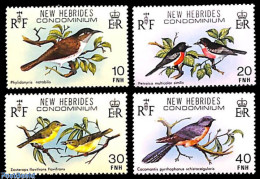 New Hebrides 1980 Birds 4v E, Mint NH, Nature - Birds - Neufs