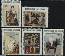 Niger 1981 Pablo Picasso 5v, Mint NH, Art - Modern Art (1850-present) - Pablo Picasso - Niger (1960-...)