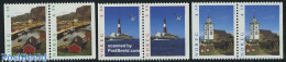 Norway 1997 Tourism 3x2v [:], Mint NH, Religion - Transport - Various - Churches, Temples, Mosques, Synagogues - Ships.. - Unused Stamps