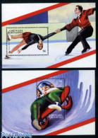 Grenada Grenadines 1997 Nagano Winter Olympics 2 S/s, Mint NH, Sport - Olympic Winter Games - Skating - Grenade (1974-...)