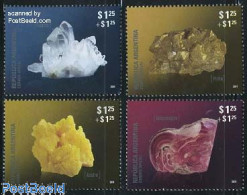 Argentina 2011 Minerals 4v, Mint NH, History - Geology - Ongebruikt