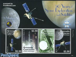 Grenada Grenadines 2008 Mariner 10 4v M/s, Mint NH, Transport - Space Exploration - Grenade (1974-...)