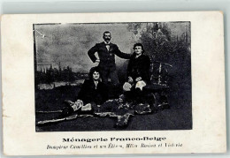 10640174 - Menagerie Franco-Belge - Dompteur Camillius AK - Cirque