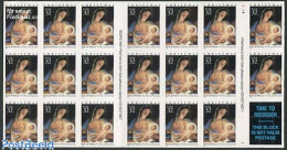 United States Of America 1996 Chistmas Foil Booklet, Mint NH, Religion - Christmas - Stamp Booklets - Ongebruikt
