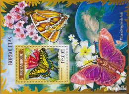 Mosambik Block 888 (kompl. Ausgabe) Postfrisch 2014 Schmetterlinge - Mozambique