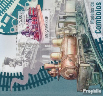 Mosambik Block 792 (kompl. Ausgabe) Postfrisch 2013 Züge - Mozambique