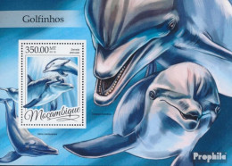 Mosambik Block 1160 (kompl. Ausgabe) Postfrisch 2016 Delfine - Mozambique