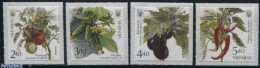 Ukraine 2016 Vegetables 4v S-a, Mint NH, Health - Food & Drink - Alimentation